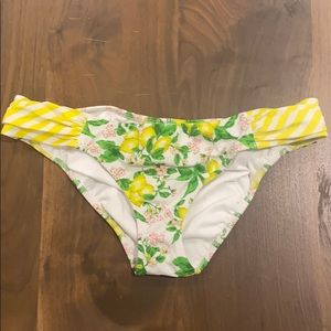 Victoria’s Secret Lemon Print Bikini Bottom